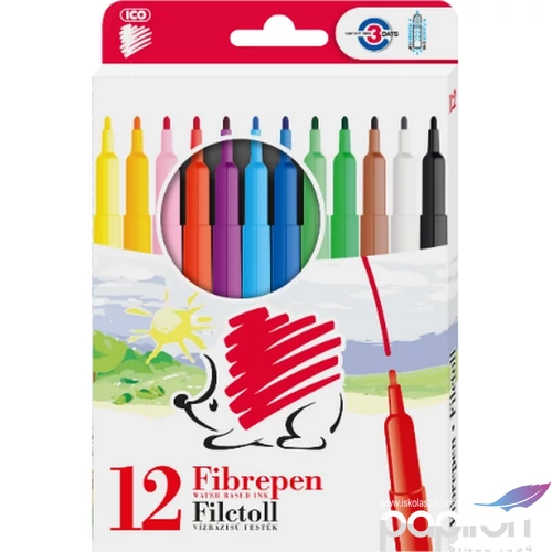 Filctoll készlet Süni 12 ICO 300 rostirón