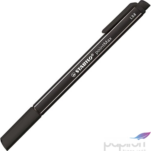 Filctoll fekete Stabilo Point Max 488/46 0,8mm-es Írószerek STABILO 488/46
