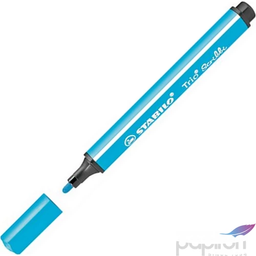 Filctoll világoskék Stabilo Trio Scribbi 1,5-2mm-es rugós hegyű Írószerek STABILO 368/957