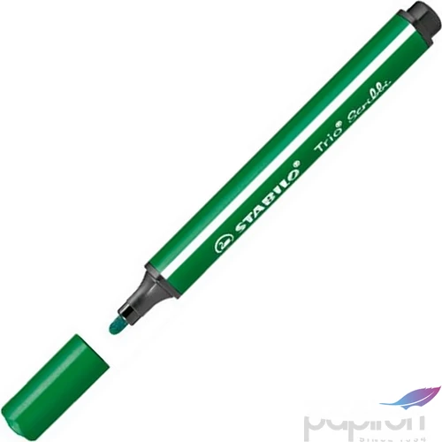 Filctoll zöld Stabilo Trio Scribbi 1,5-2mm-es rugós hegyű Írószerek STABILO 368/936