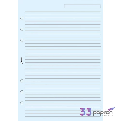 Filofax határidőnapló pótlap Jegyzetlapok vonalas levendula papír Mi kalendárium naptárbetét
