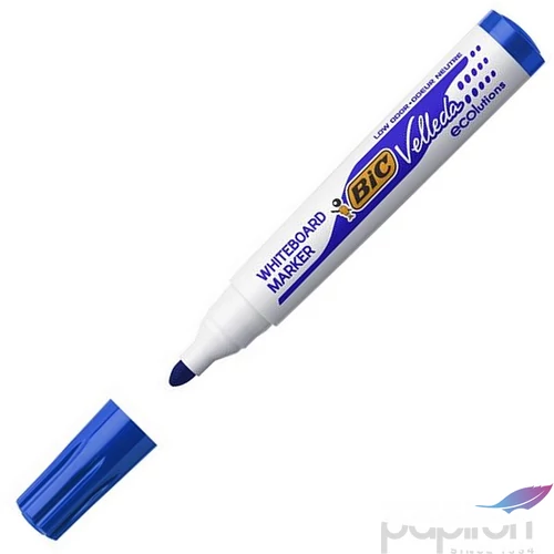 Flipchart- és táblamarker 1,4mm kúpos BIC" Velleda ecolutions" kék