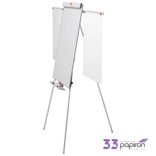 Flipchart tábla mágneses felület 2db segédkarra NOBO Essentials fehér