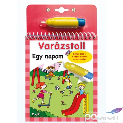 Foglalkoztató füzet Varázstoll-Egy napom Napraforgó könyvek