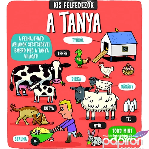 Foglalkoztató gyermekeknek Kis felfedezők - A tanya Napraforgó könyvek