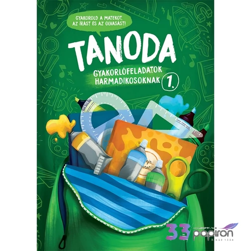 Foglalkoztató könyv Tanoda-Gyakorlófeladatok harmadikosoknak Napraforgó könyvek