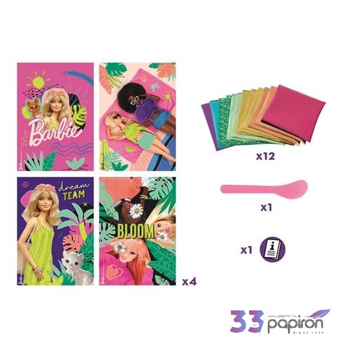 Fóliás képkészítő készlet MAPED CREATIV Barbie Foil`Art