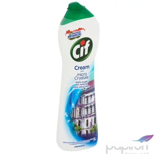 Cif folyékony súroLó 500ml súrolókrém Original/fehér "8db/karton;240db/sor;1200db/raklap"