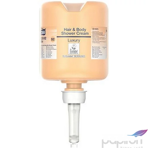 Folyékony szappan 475ml S2 rendszer TORK Luxury tusoláshoz és hajmosáshoz