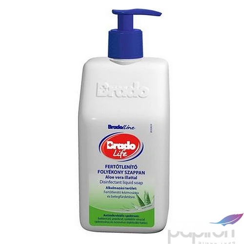 Folyékony szappan fertőtlenítő 0,35 l BRADOLIFE aloe vera