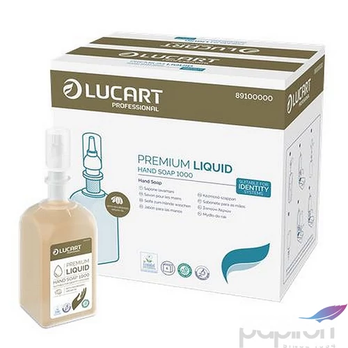 Folyékony szappan utántöltő 1liter LUCART IDENTITY Premium meleg narancs