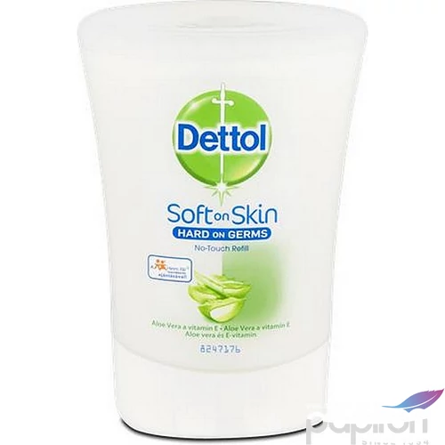Folyékony szappan utántöltő 250ml DETTOL Aloe Vera és E-vitamin