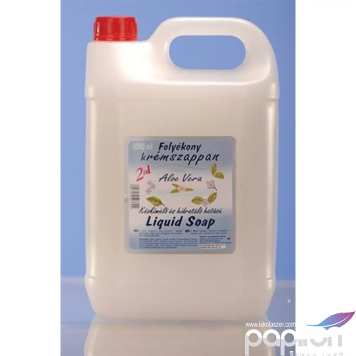 Folyékony szappan utántöltő 5liter, balzsamos Aloe Vera Mild