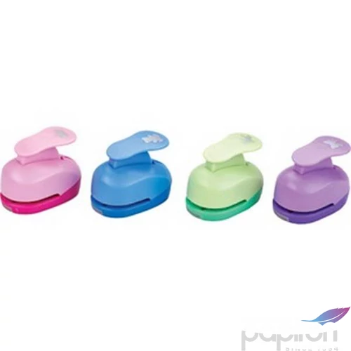 Formalyukasztó 16mm Centrum, vegyes mintákban masni, tulipán, szív, maci, angyalka, korona