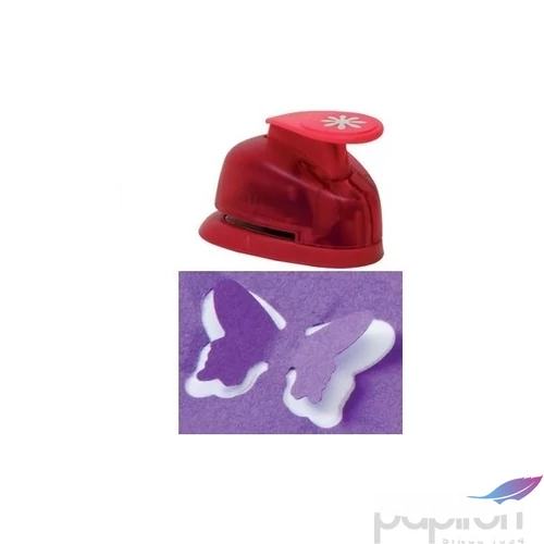 Formalyukasztó Heyda 17mm 3D pillangó motívum