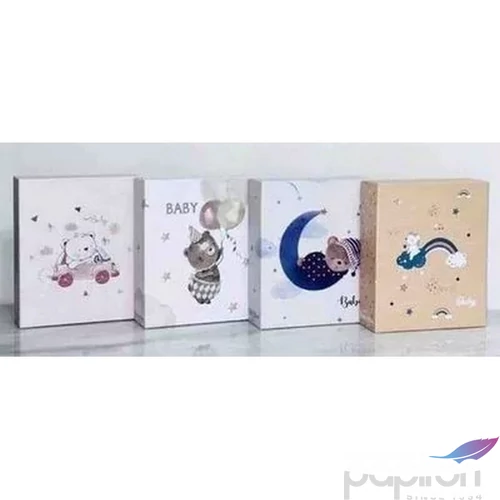 Fotóalbum 10x15cm 40 oldalas, 4 féle 