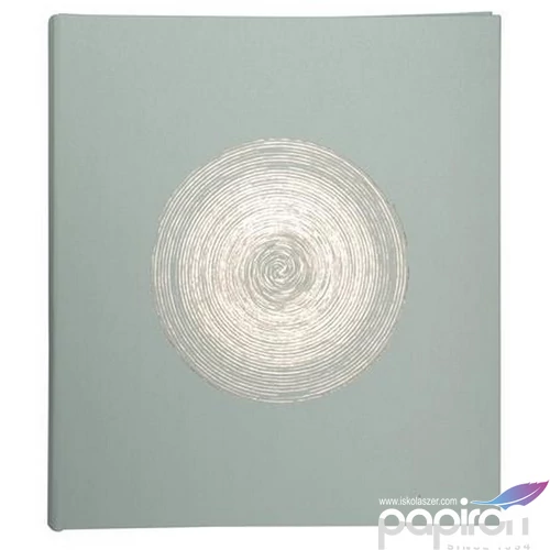 Fotóalbum Exacompta 29x32 cm, 30 lap, Ellipse, szürkészöld 