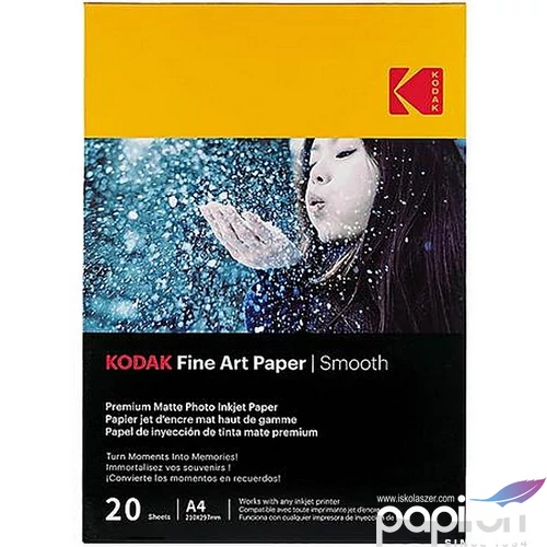 Fotópapír tintasugaras A4 230g matt KODAK Fine Art