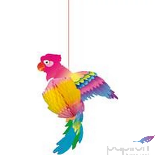 Dekoráció papagáj 25 cm