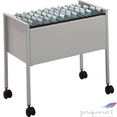 Függőmappa-állvány Economy görgős, DURABLE, szürke DB309510