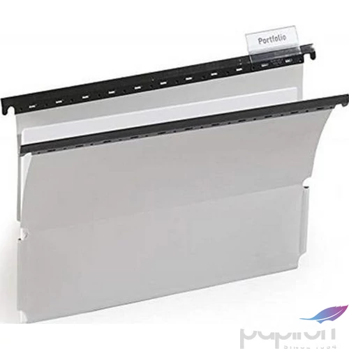 Függőmappa A4 PP Durable oldalvédfelemmel szürke Iratrendezés DURABLE 260110