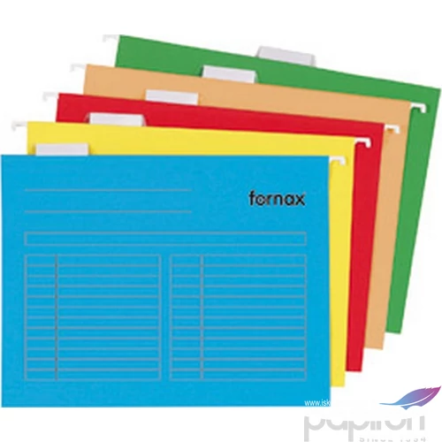 Függőmappa Fornax 33-V Függőmappa A4, karton Bluering®, piros 1db/csomag