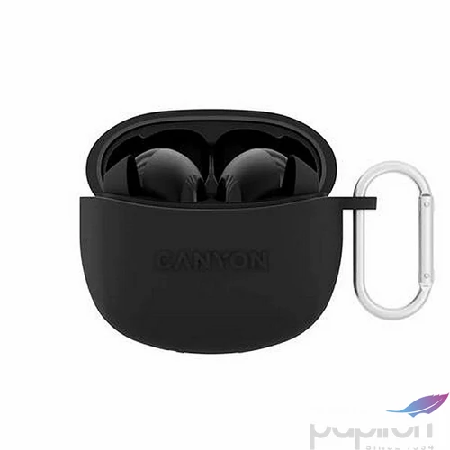 Fülhallgató TWS vezeték nélküli Bluetooth 45780 CANYON TWS-5 fekete