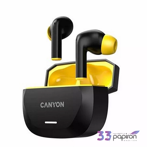 Fülhallgató  vezeték nélküli TWS Bluetooth 5.4 CANYON Hexagon 7