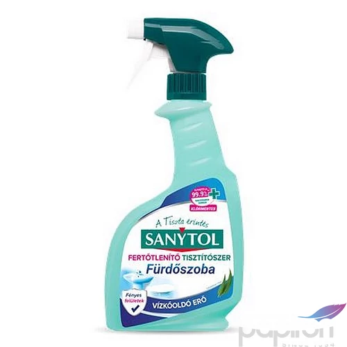 Fürdőszobai felülettisztító-és fertőtlenítő spray 500ml SANYTOL