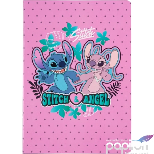 Füzet vonalas Stitch 3 A5 PP 32 lapos Colorino
