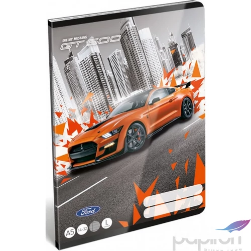 Füzet 14-32 A5 Lizzy vonalas Ford Shelby Dream 1.osztályos 1. osztályos füzet