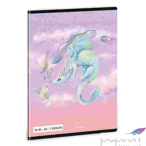 Füzet 16-32 A5 vonalas Ars Una Daydream (5142) 22 53593498 2.osztályos füzet prémium minős