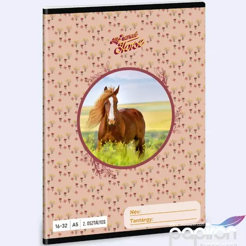Füzet 16-32 A5 vonalas Ars Una My Sweet Horse (5358) 24 ló 53593580