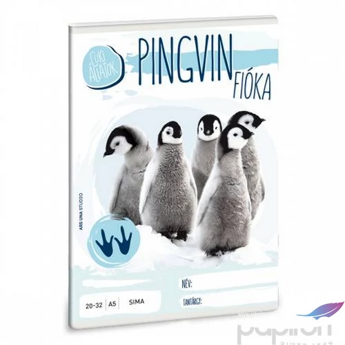 Füzet 20-32 A5 sima Ars Una Cuki állatok koala 21' 53611055 prémium minőségű füzet