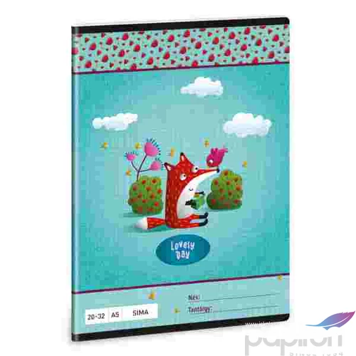 Füzet 20-32 A5 sima Ars Una Lovely Day (5130) 22 53611307 prémium minőségű füzet