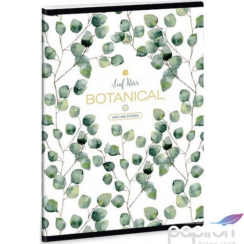 Füzet 20-40 A5 sima Ars Una 20 Botanic Leaf 53150240 prémium minőségű füzet