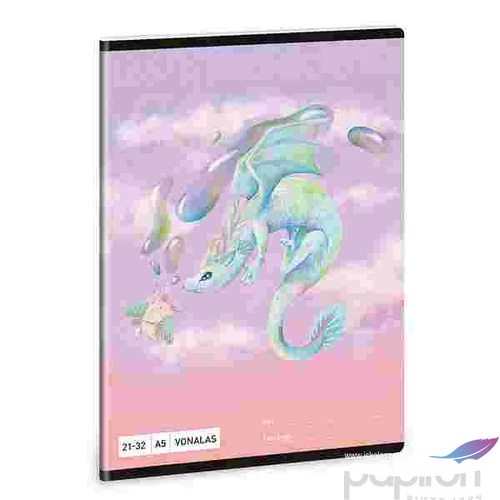 Füzet 21-32 A5 vonalas Ars Una Daydream (5142) 22 53621429 4-8.osztályig prémium minőség