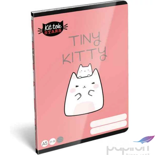 Füzet 21-32 A5 vonalas Lizzy Lollipop Kittok Catto Lizzy kollekció