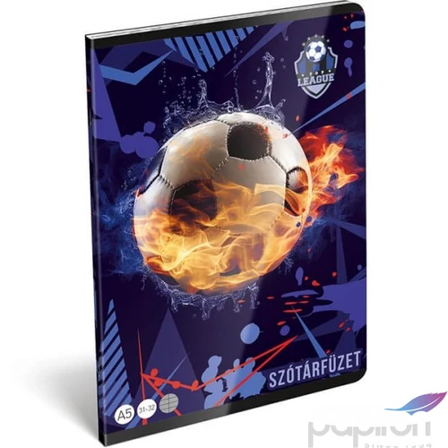 Füzet 31-32 A5 szótár Lizzy Top League Win Lizzy kollekció