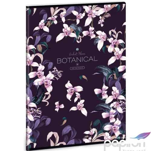 Füzet 80-40 A4 sima Ars Una Botanic Orchid 40lap 20' 53800213 A/4 sima füzet 40lapos 75gr-os