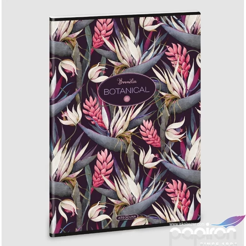 Füzet 80-40 A4 sima Ars Una Bromelia (5327) 23 53803276 A/4 sima füzet 40lapos 75gr-os