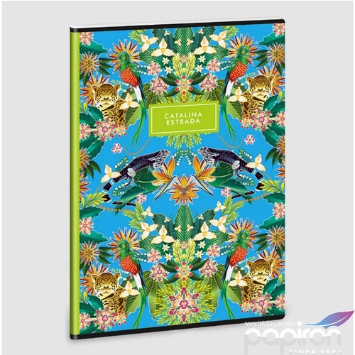 Füzet 80-40 A4 sima Ars Una Catalina Iguana Jungle (5276) 23 53802767 A/4 sima füzet 40lapos 75gr-os