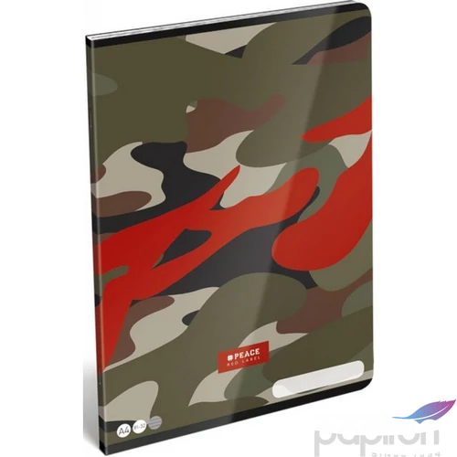 Füzet 81-32 A4 vonalas Lizzy Peace-Red Label 21' Lizzy kollekció