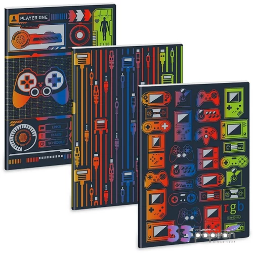 Füzet 87-40 A4 kockás Ars Una A/4 Extra Kapcsos Füzet-Négyzethálós Rgb 53124852