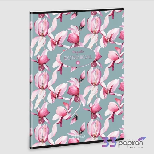 Füzet 87-40 A4 kockás Ars Una Rosy Magnolia (5252) 23 53122520 A/4 kockás füzet 40lapos 75gr-o