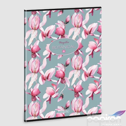 Füzet 87-40 A4 kockás Ars Una Rosy Magnolia (5252) 23 53122520 A/4-es négyzethálós 40lapos 75g