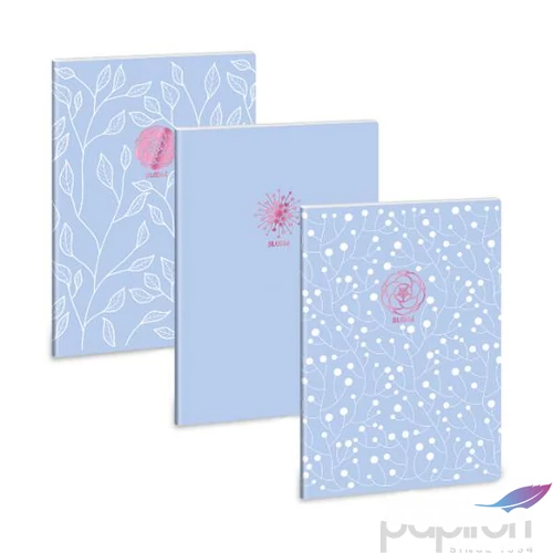 Füzet 80-40 A4 Sima Ars Una Skyblue Spring(5244) 53802446 A/4 sima füzet 40lapos 75gr-os