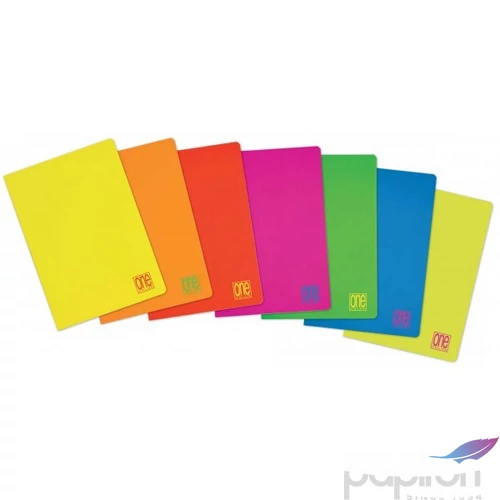 Füzet A4 sima Blasetti One Color Fluo 80g  42l  8030