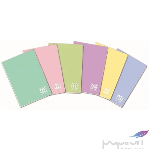 Füzet A5 sima Blasetti One Color Pastell 80g 42lap 6775