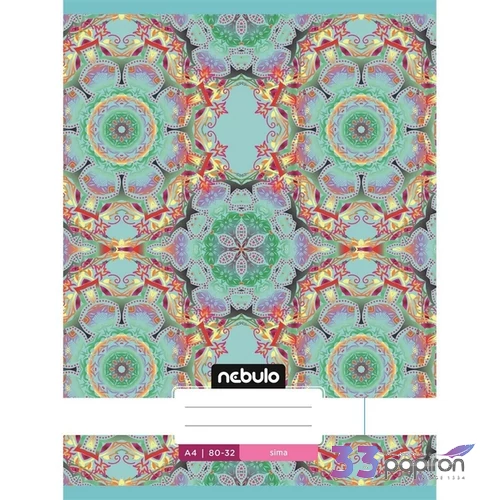 Füzet 80-32 A4 sima Nebulo L-Design minták A minta nem választható! 32lap/70g